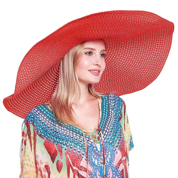 Super Wide Brim Straw Sun Hat