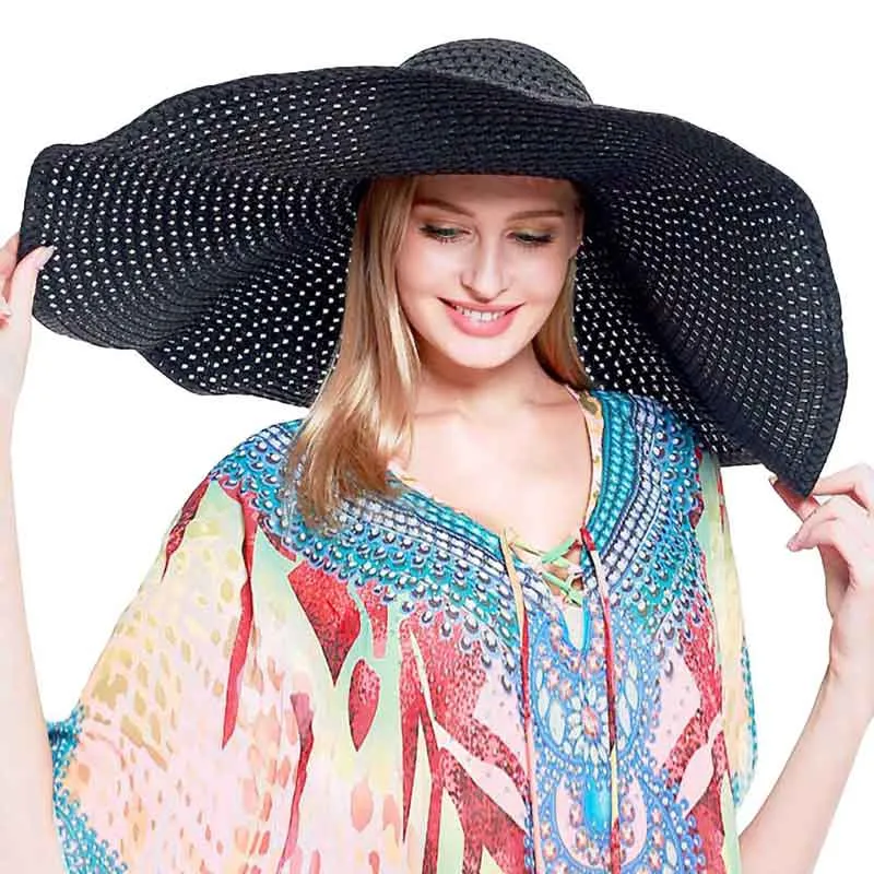 Super Wide Brim Straw Sun Hat