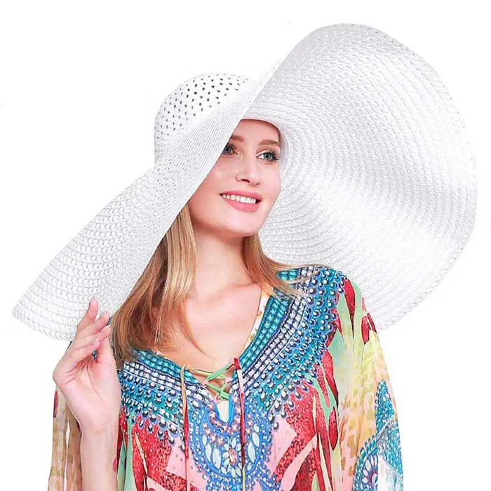 Super Wide Brim Straw Sun Hat