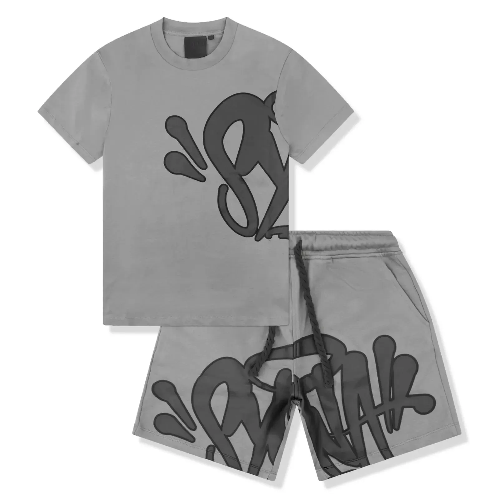 Syna World Logo Grey T-Shirt & Shorts