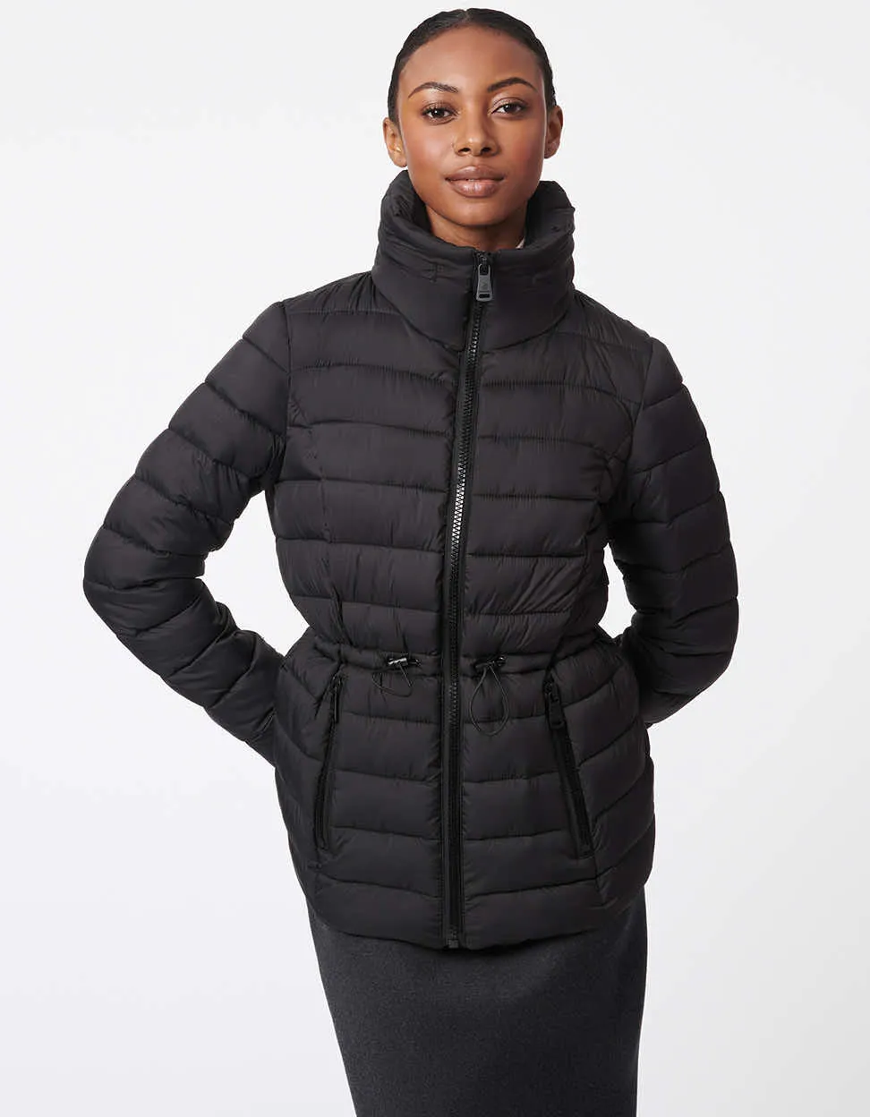 Tribeca Drawstring Puffer Jacket