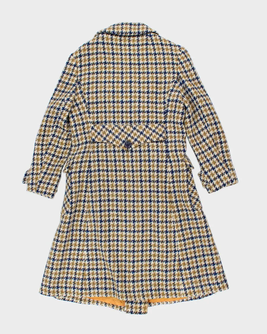 Vintage Donegal Handwoven Tweed Coat - M