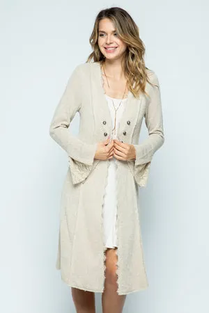 VOL110 - LONG OPEN FRONT JACKET