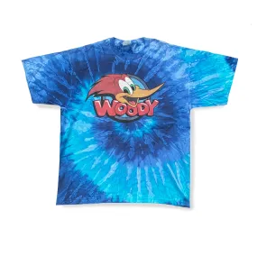 Woody the Wood Pecker Secondhand Tie Dyed T-shirt