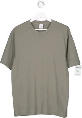 ZARA Grey Basic T Shirt UK M